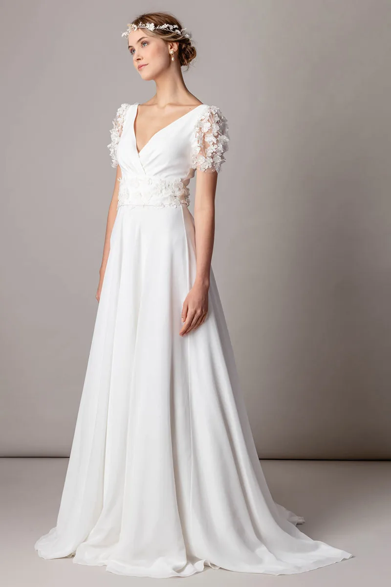 Abito da sposa di fine collezione Juliet, disponibile in atelier a Torino